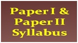 Paper I & Paper II