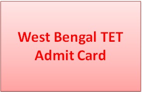 West Bengal TET Hall Ticket