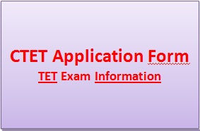 ctet.nic.in Application Form